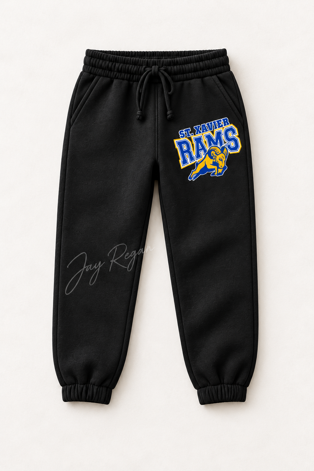 Hip Logo Sweatpants — Youth Black