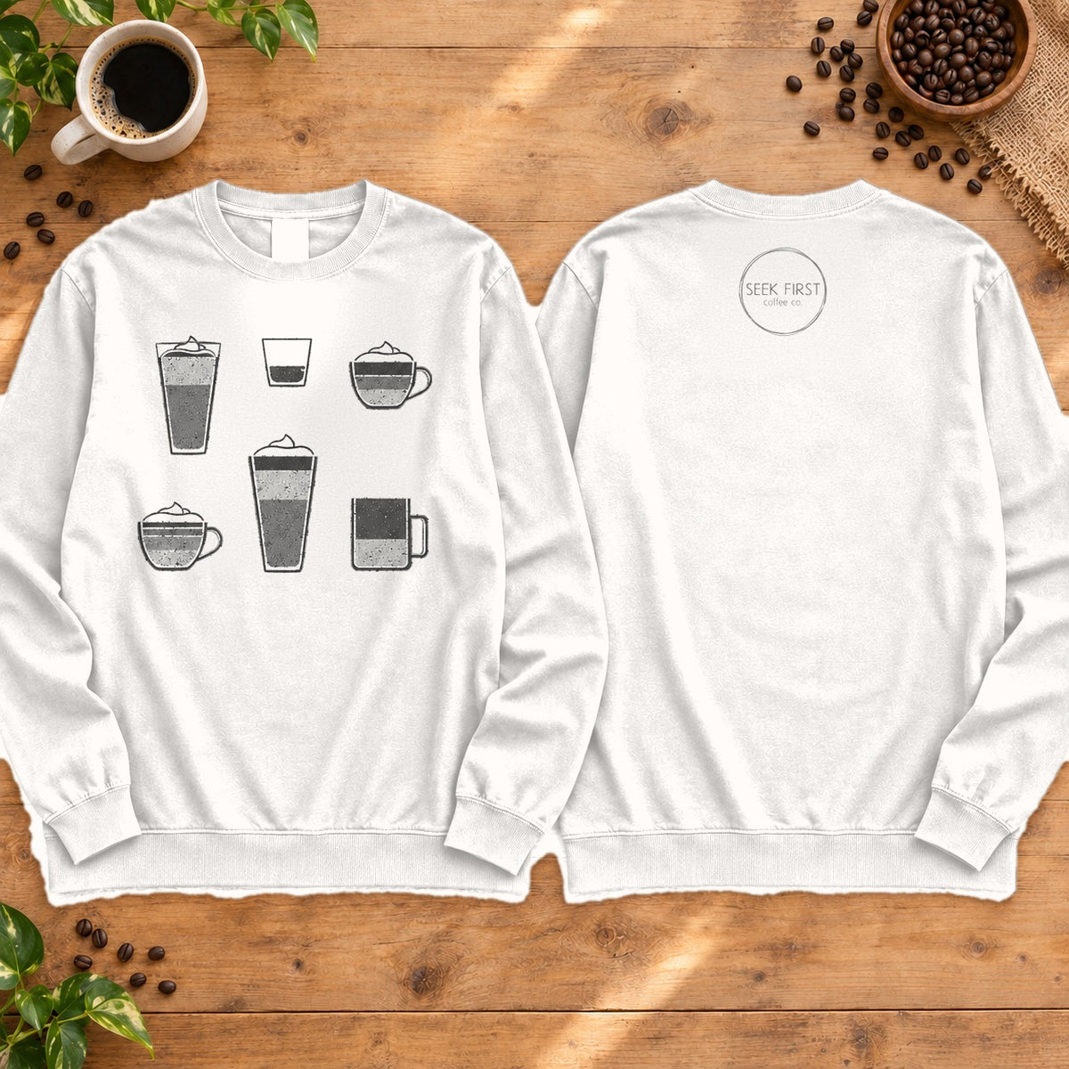 Coffee Lineup Crewneck