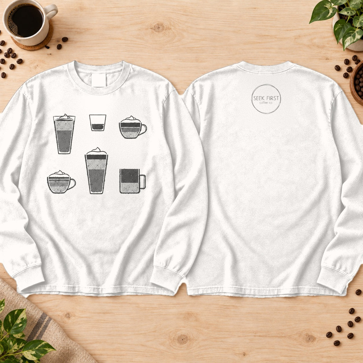Coffee Lineup Long Sleeve