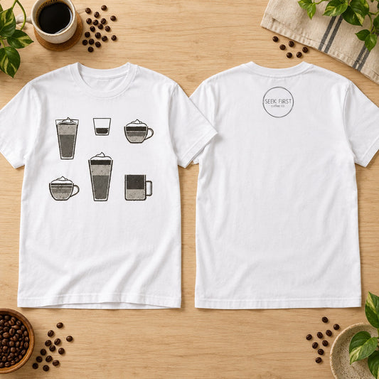 Coffee Lineup Tee