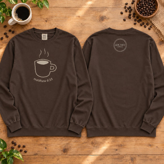 Matthew 6:33 Cup Long Sleeve