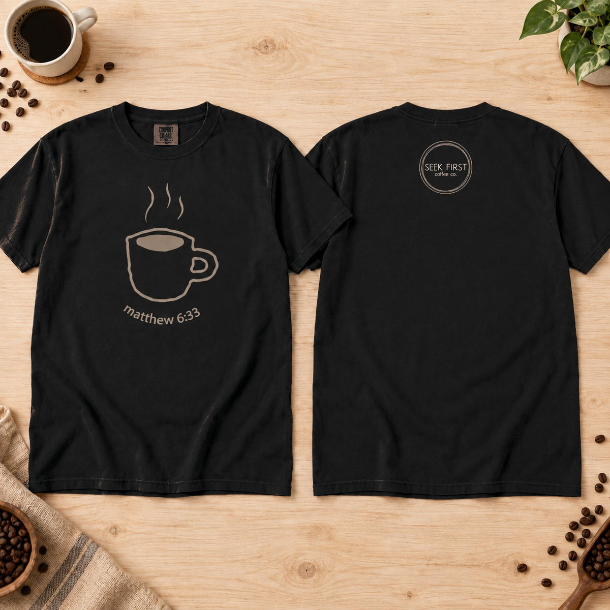 Matthew 6:33 Cup Tee
