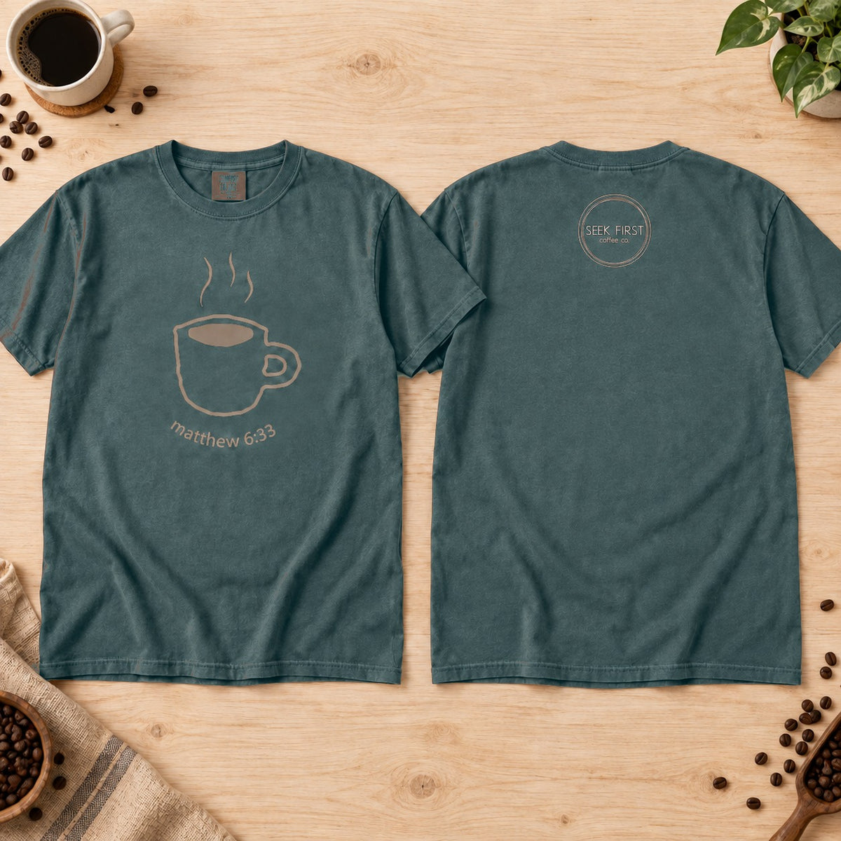 Matthew 6:33 Cup Tee