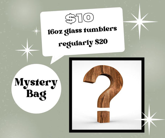Mystery Glass Tumbler