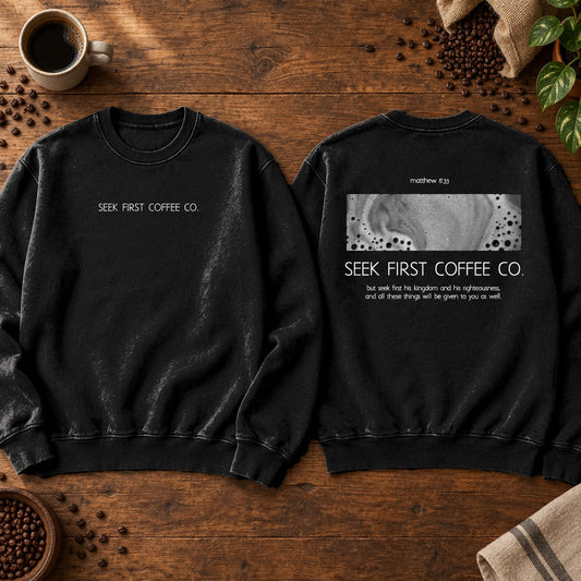 Seek First Minimal Crewneck