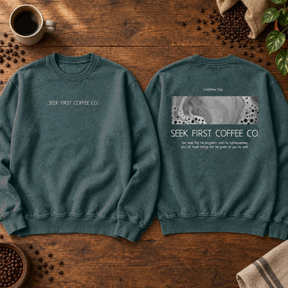 Seek First Minimal Crewneck