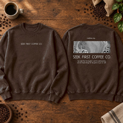 Seek First Minimal Crewneck