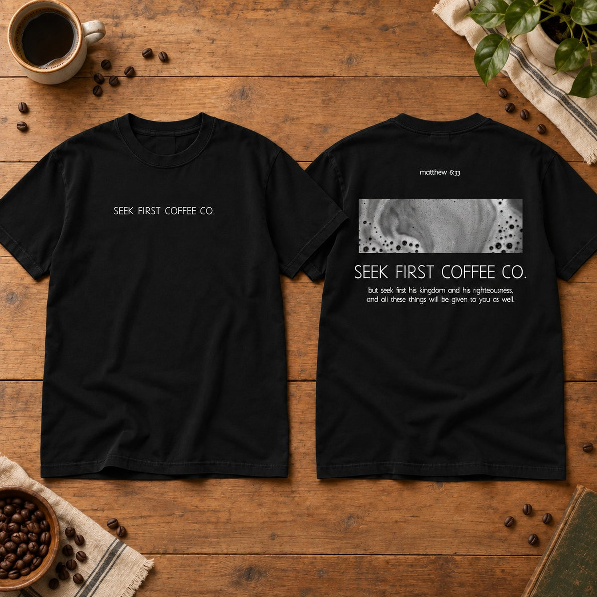 Seek First Minimal Tee